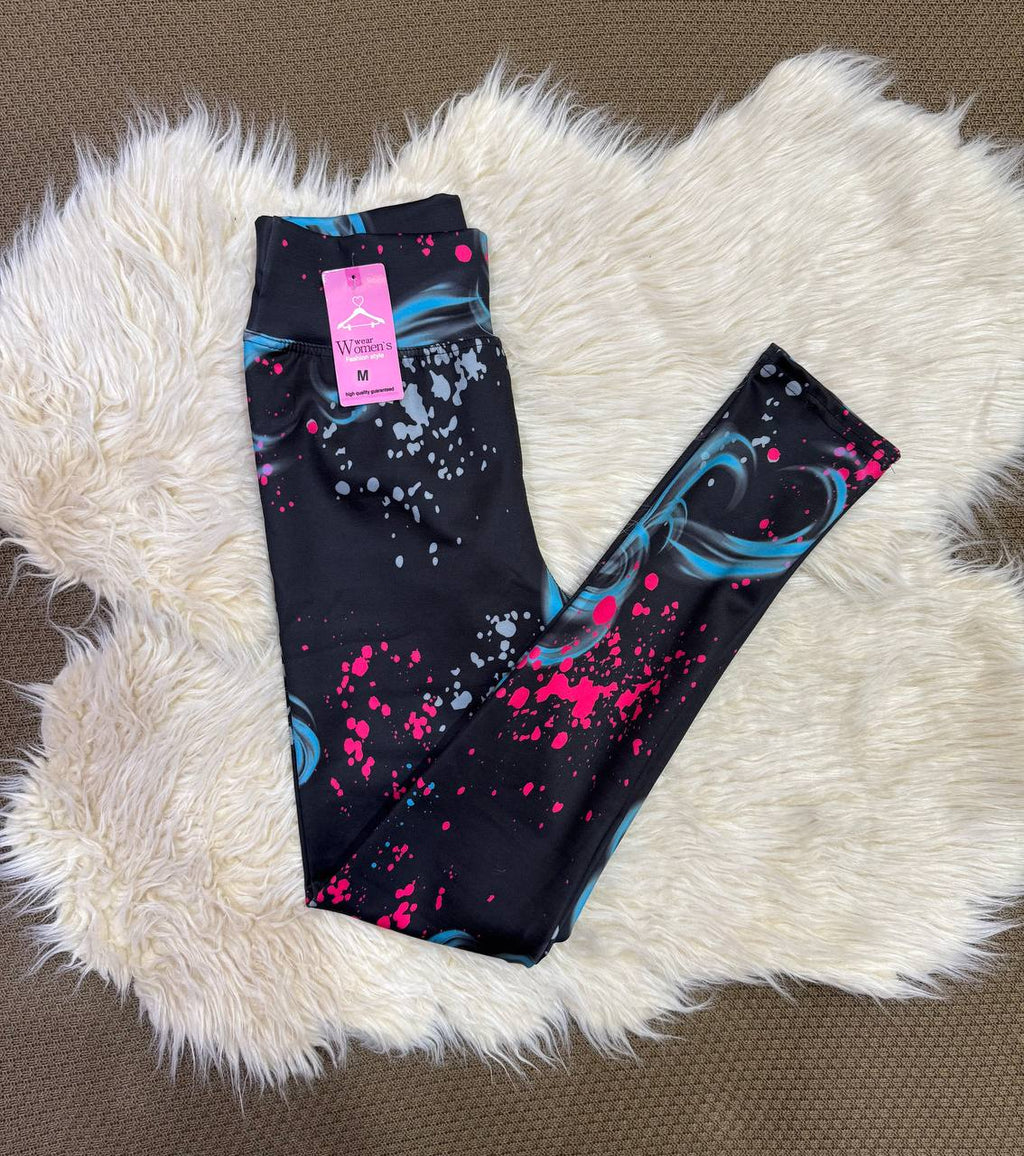 بنطال ضيق عالي الخصر