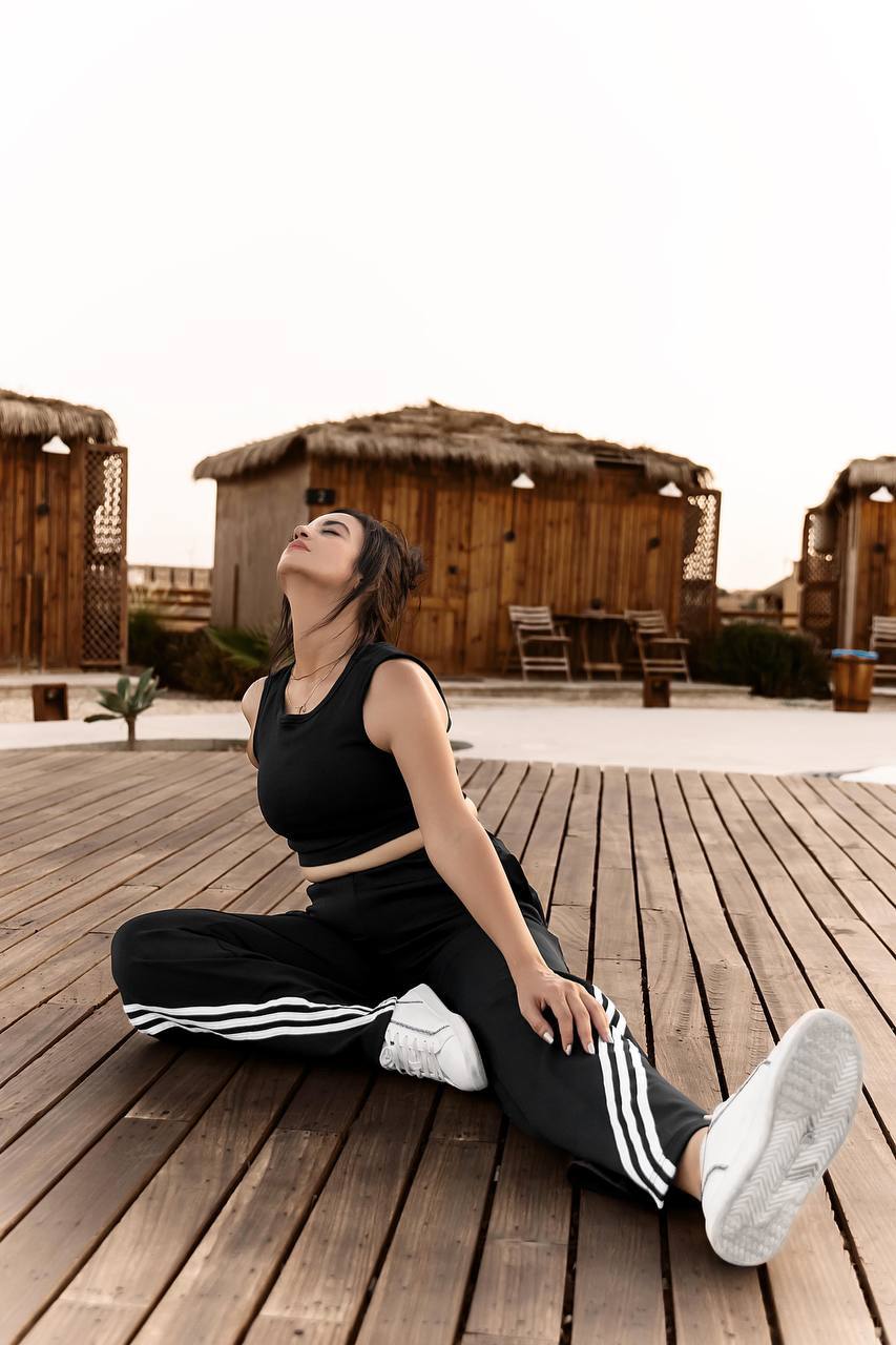 Modern 3-Stripe Wide Pants