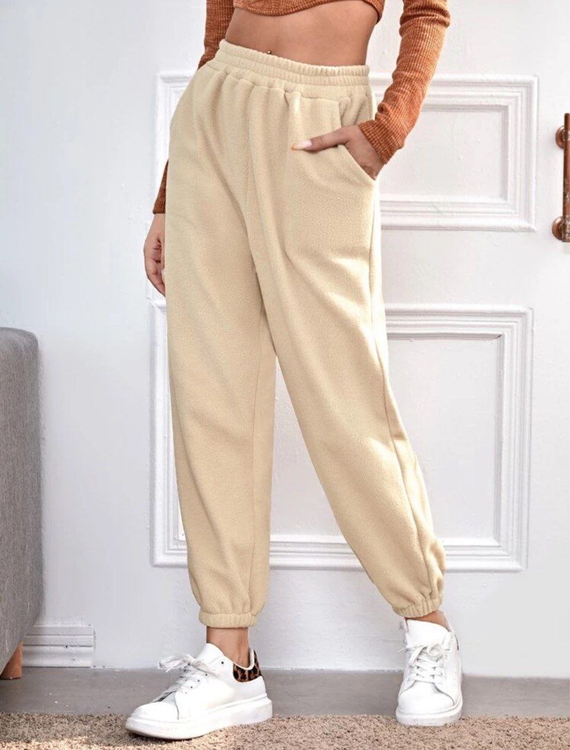بنطلون سويت بانت حريمي سادة – Summer Melton Cotton Lycra