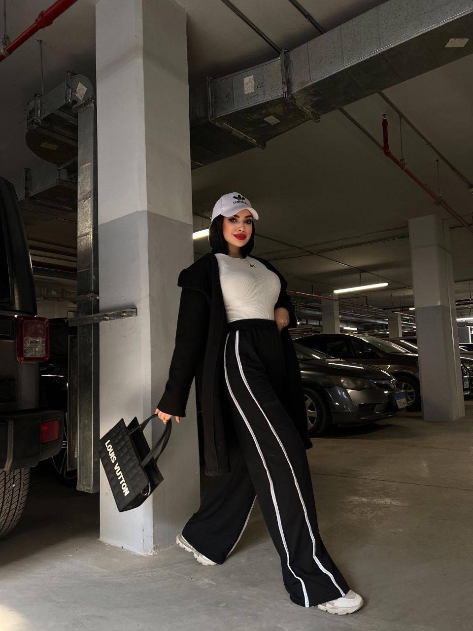 Wide Leg Track Pants