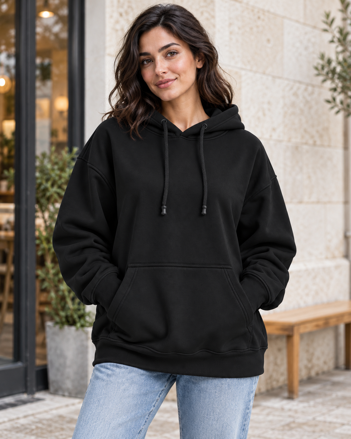 Cozy Essential – Women’s Oversized Hoodie