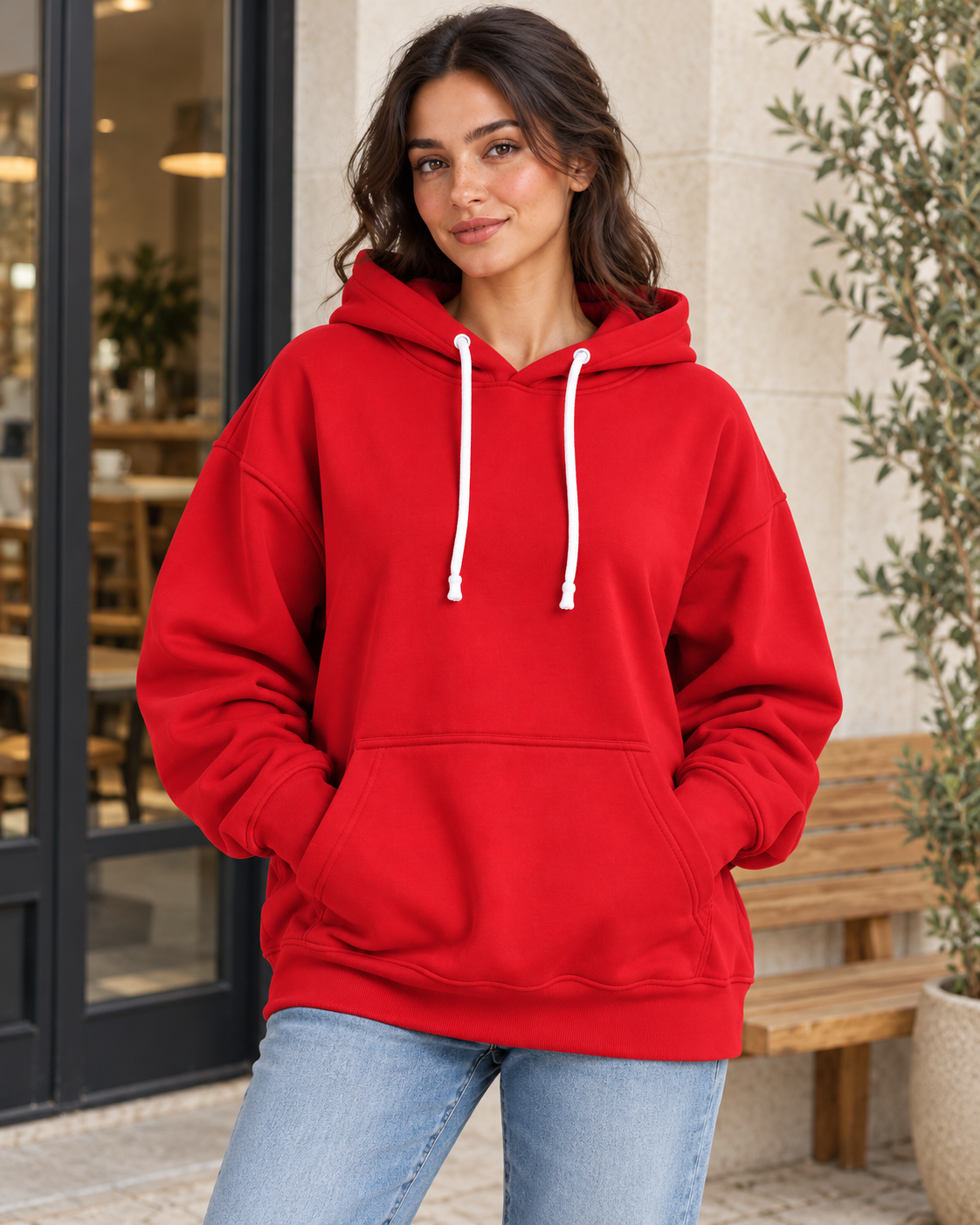 Cozy Essential – Women’s Oversized Hoodie