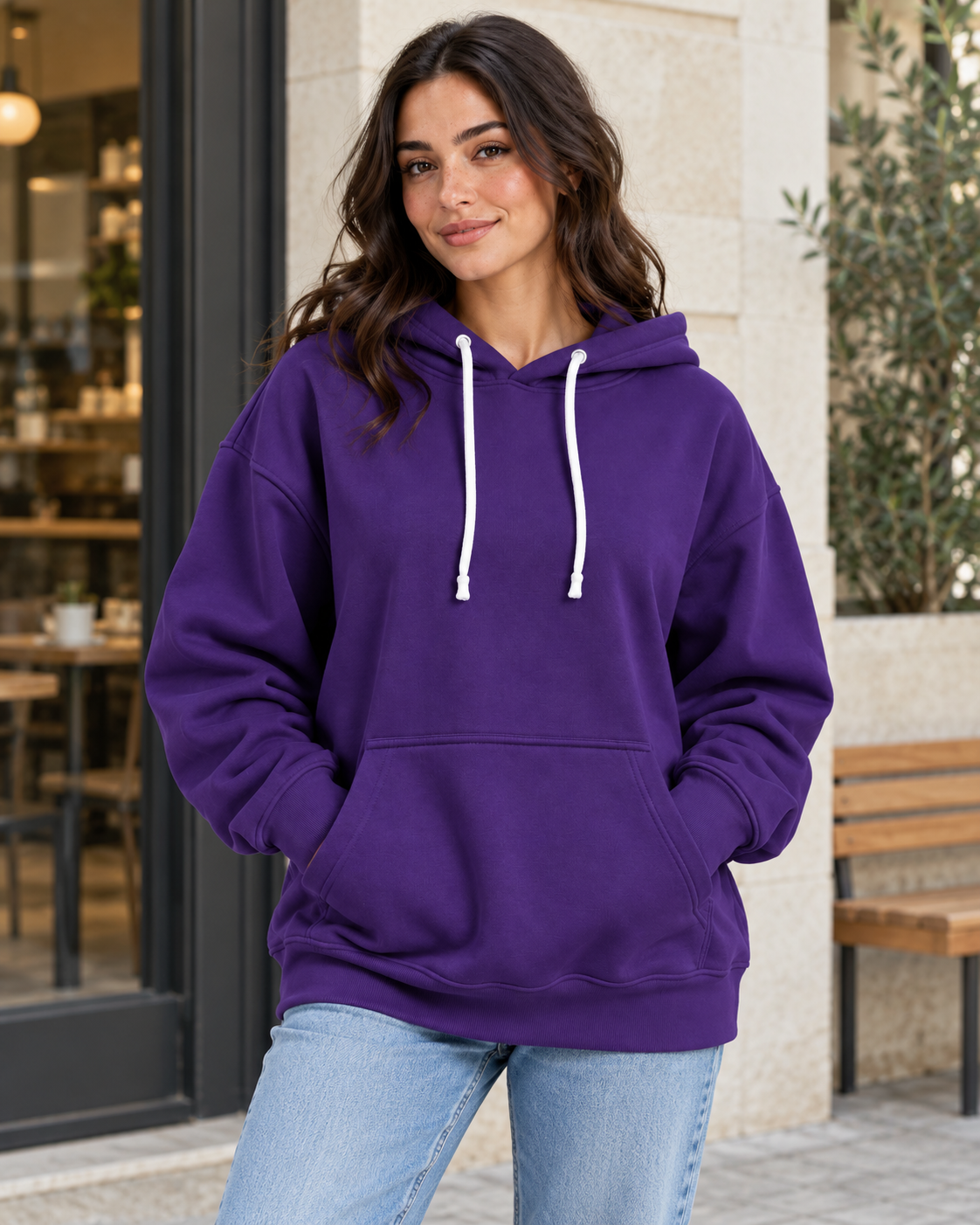 Cozy Essential – Women’s Oversized Hoodie
