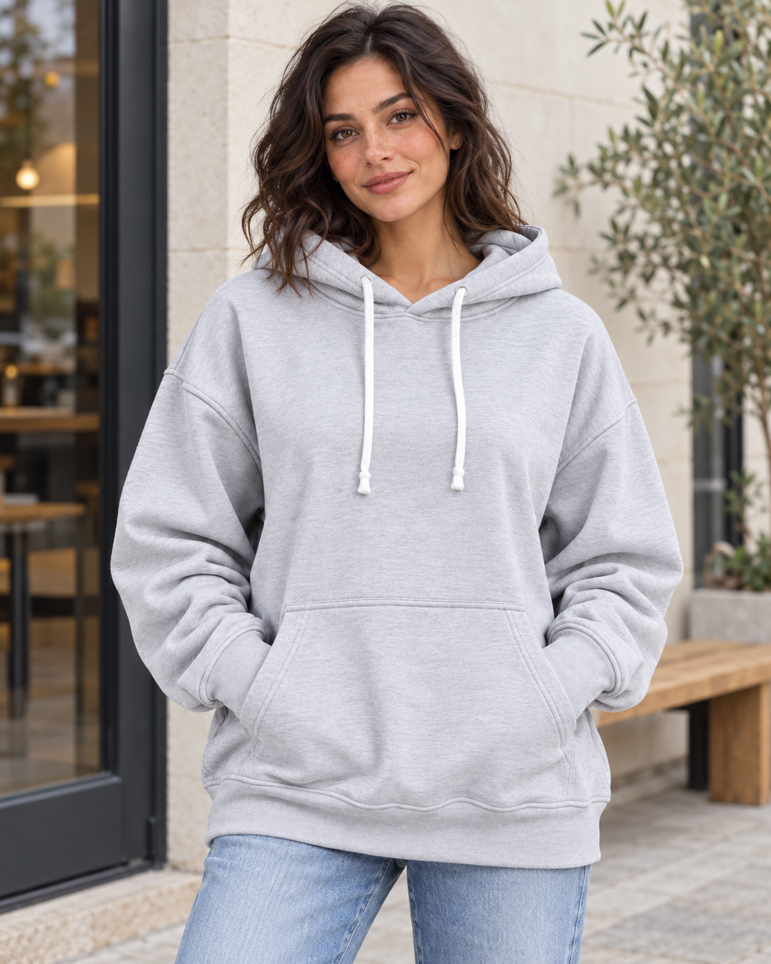 Cozy Essential – Women’s Oversized Hoodie