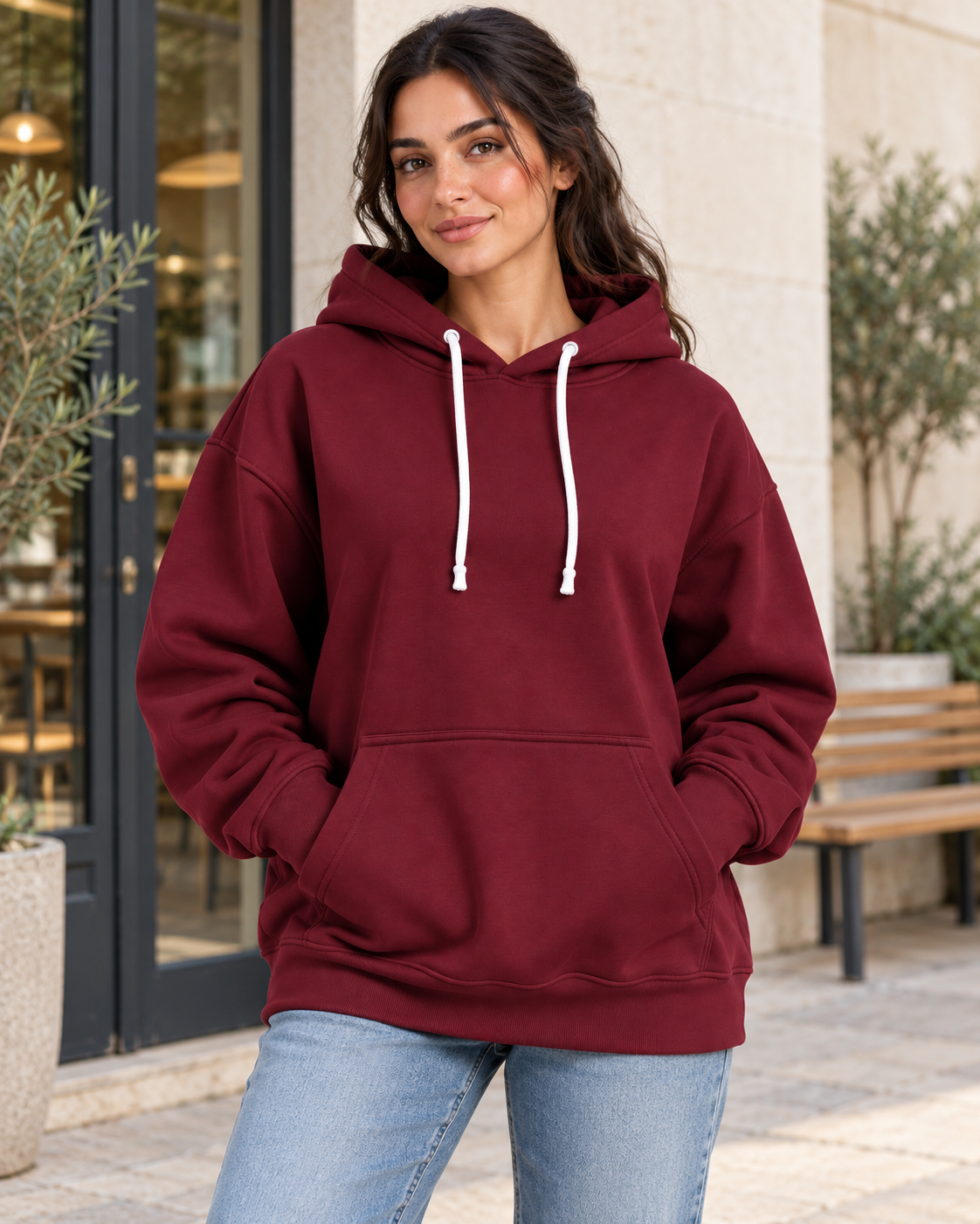 Cozy Essential – Women’s Oversized Hoodie