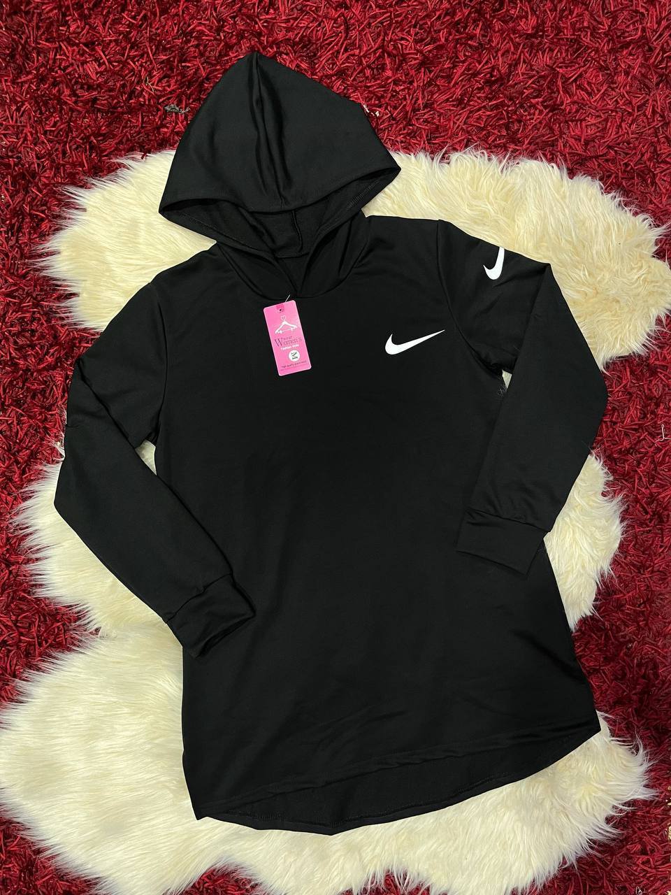 Cotton Zipped Hoodie-Style T-shirt