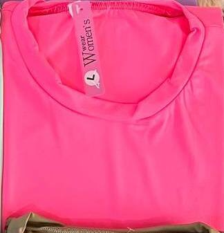 تيشيرت نسائي بأكمام قصيرة بتقنية دراي فيت - 9 ألوان