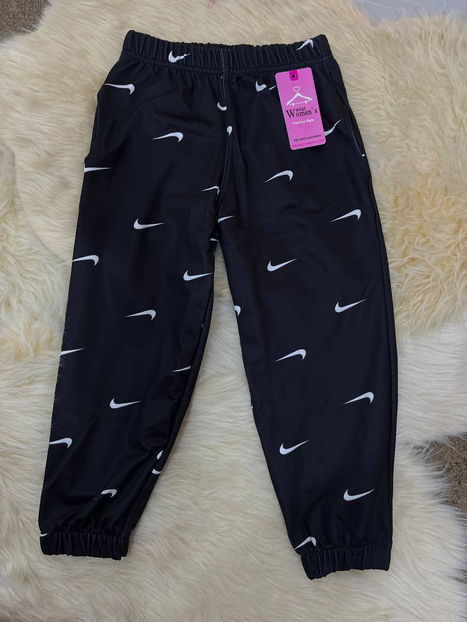 بنطلون رياضي قطني للأطفال - طبعات مرحة وقصة مريحة