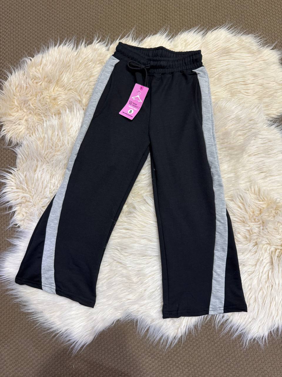 Wide Leg Cotton Pants – Kids & Women Sizes