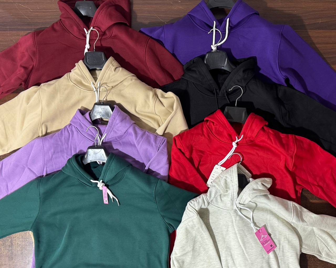 هودي ساده قطن تقيل – Basic Winter Hoodie