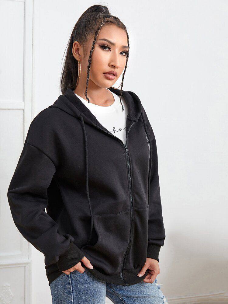 جاكيت شتوي قطن بسوستة – Winter Cotton Hoodie Jacket