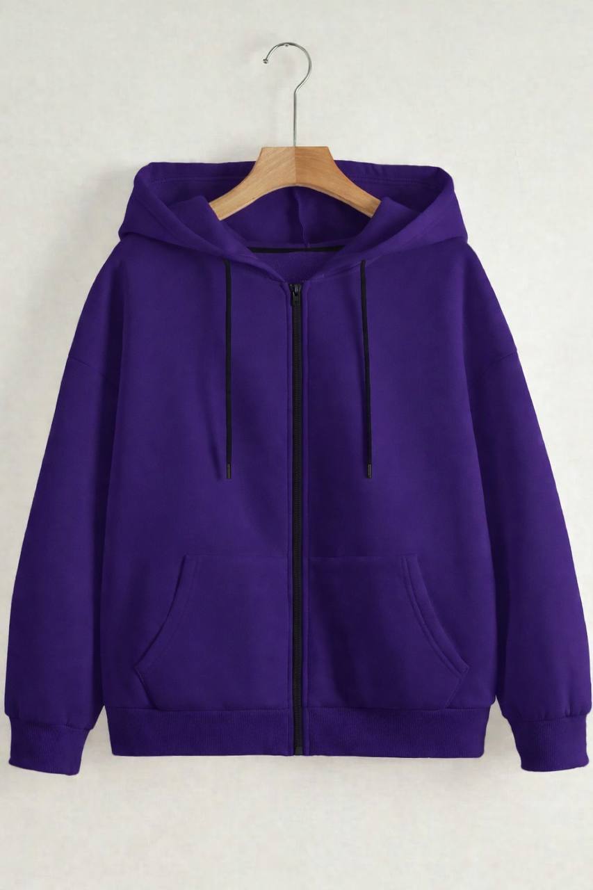 جاكيت شتوي قطن بسوستة – Winter Cotton Hoodie Jacket